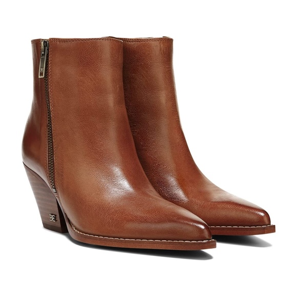 Sam Edelman Shoes - SAM EDELMAN Jane bootie, women's size 6.5, Color Copper.